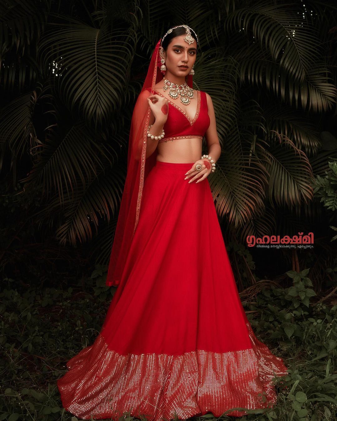 ചുവപ്പിൽ അതീവ സുന്ദരി..ആരാധകരെ ഞെട്ടിച്ച് പ്രിയ വാര്യരുടെ കിടിലൻ ചിത്രങ്ങൾ