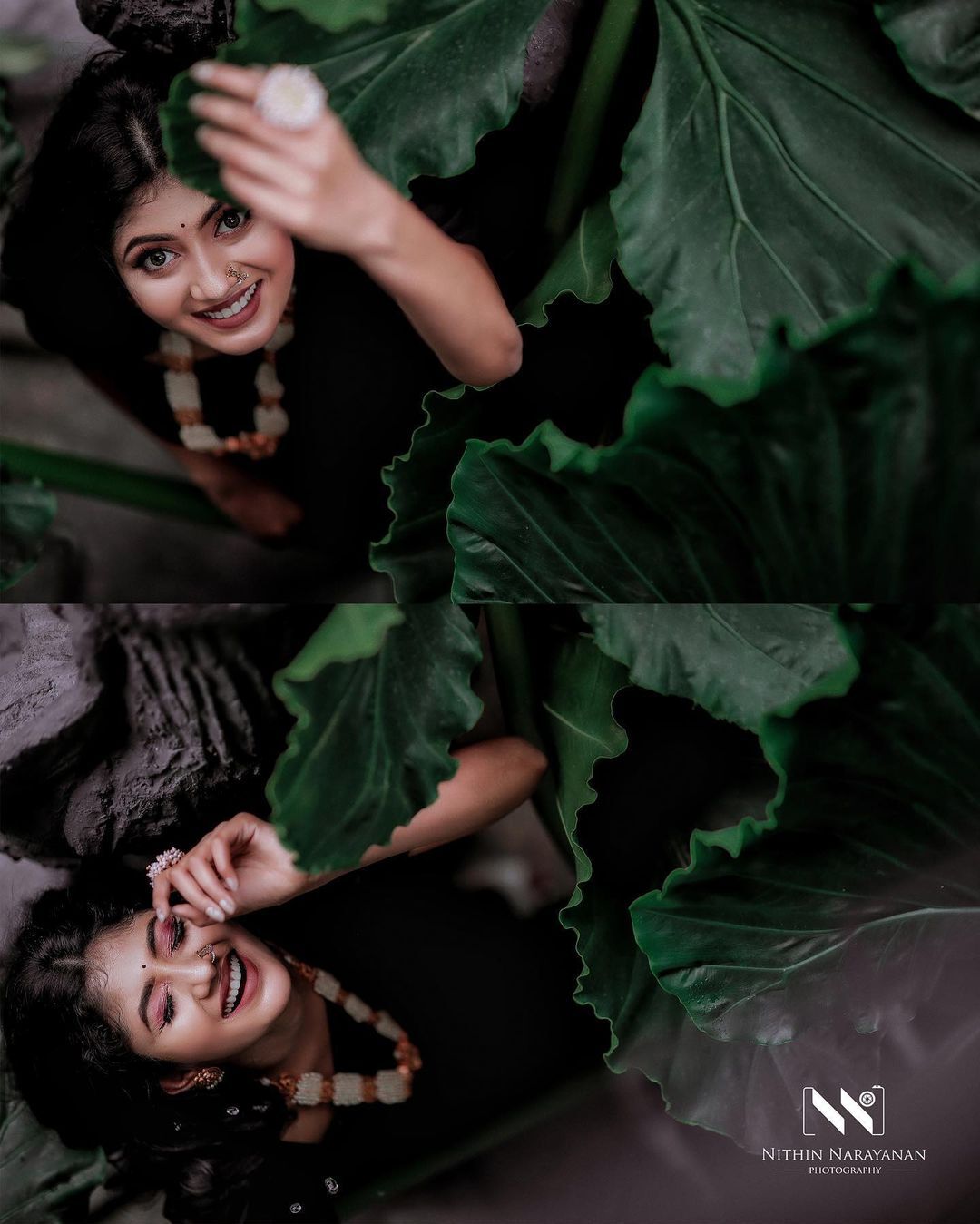 കറുപ്പ് സാരിയില്‍ വെള്ളത്തില്‍ നിറഞ്ഞാടി ദൃശ്യ രഘുനാഥ്; വൈറലായി പുതിയ ഫോട്ടോഷൂട്ട്