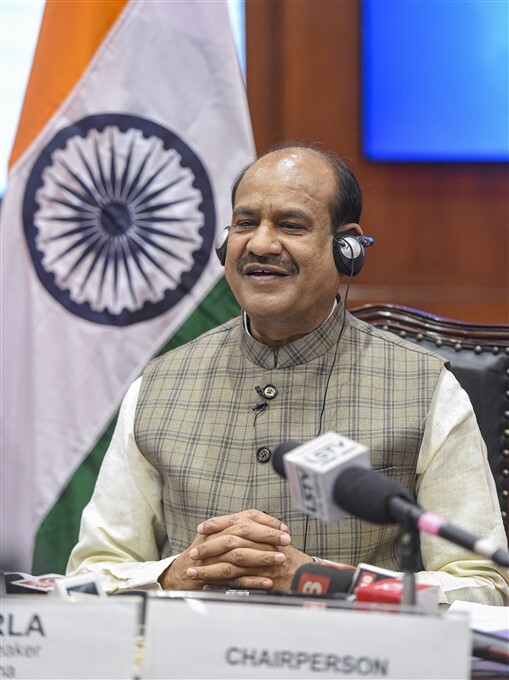 Lok Sabha Speaker Om Birla During 81st All India Presiding Officers
