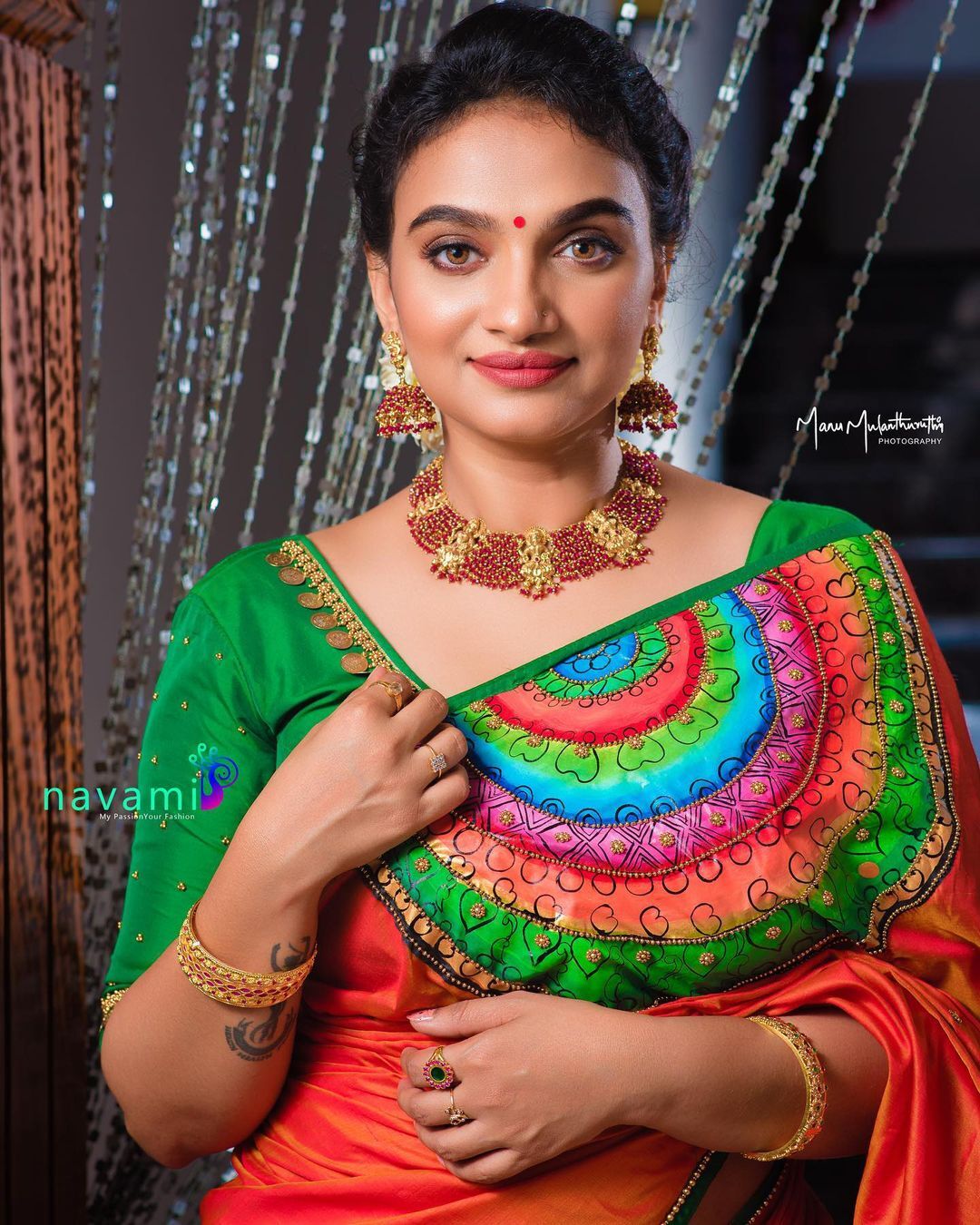 സാരിയില്‍ അതിസുന്ദരിയായി കൃഷ്ണപ്രഭ; വൈറലായി പുതിയ ചിത്രങ്ങള്‍