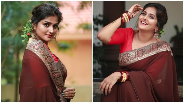 സാരിയില്‍ കിടിലന്‍ ലുക്കില്‍ രമ്യ നമ്പീശന്‍; ഫോട്ടോസ് വേറെ ലെവലെന്ന് ആരാധകര്‍