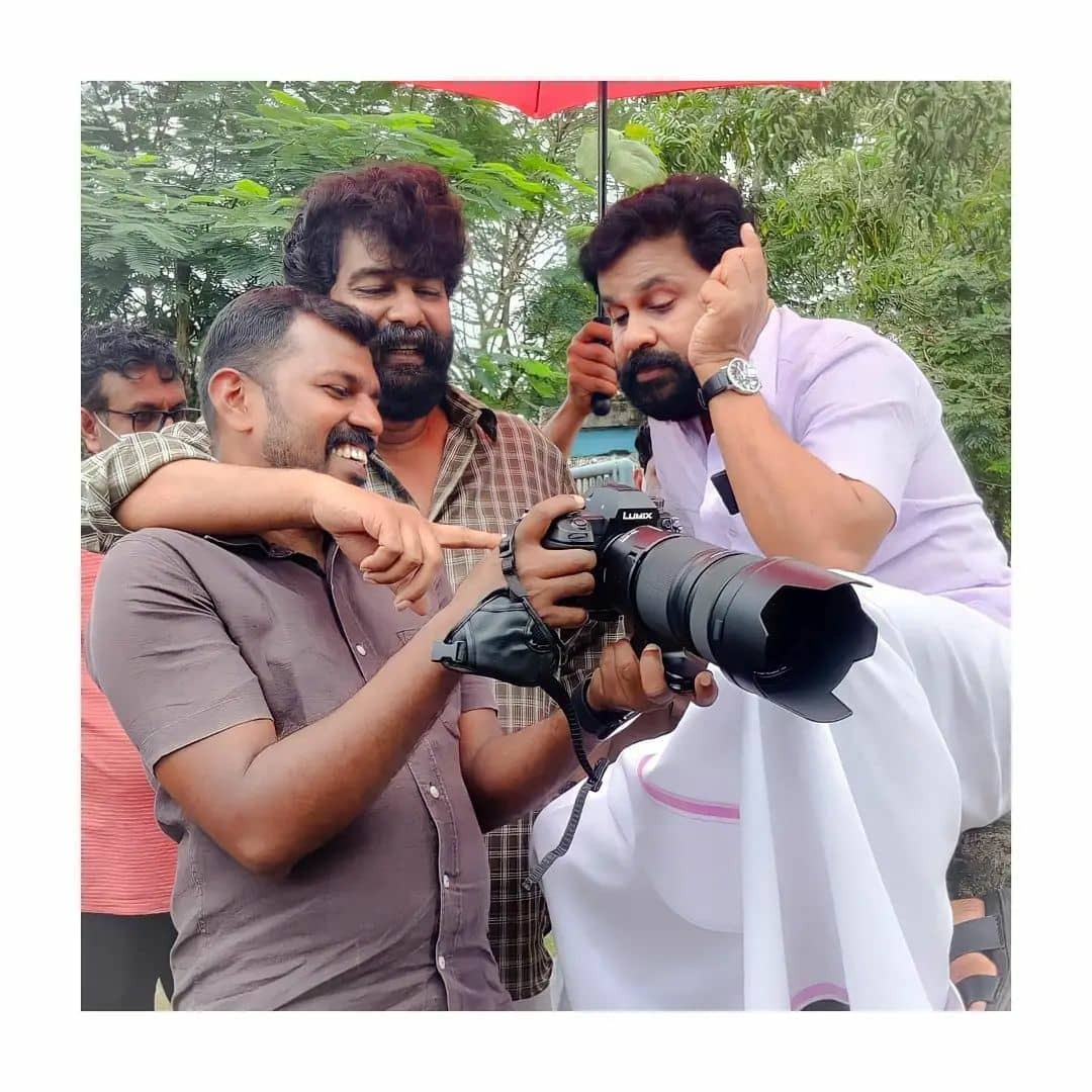ഡാ... ജോജു ഇതെങ്ങനെ ഉണ്ടടാ..; വൈറലായി ദിലീപ് സിനിമയുടെ ലൊക്കേഷന്‍ ചിത്രങ്ങള്‍