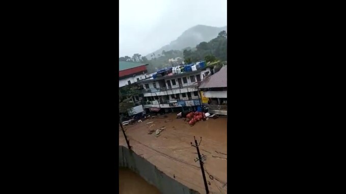 Heavy Rain Lashes In Kerala