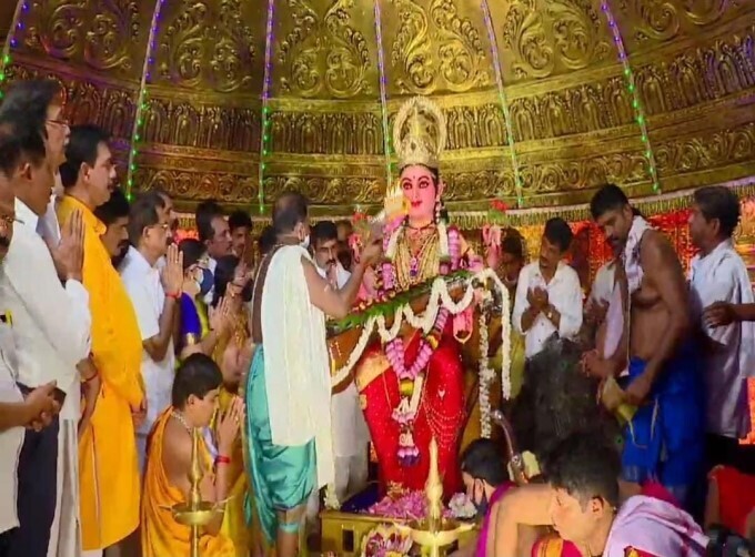 Mangaluru Dasara 2021 Inaugurated At Kudroli Gokarnatheshwara Temple