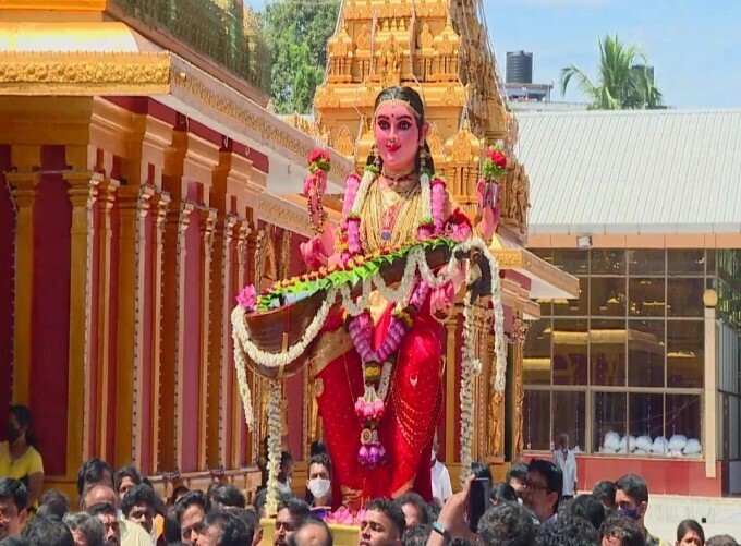 Mangaluru Dasara 2021 Inaugurated At Kudroli Gokarnatheshwara Temple