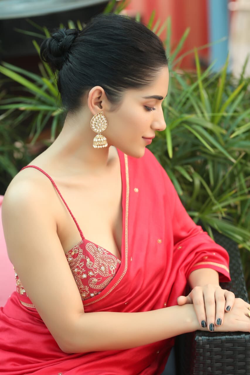 ruhani sharma:ఎద అందాలతో రెచ్చిపోయిన హాట్ బ్యూటీ  