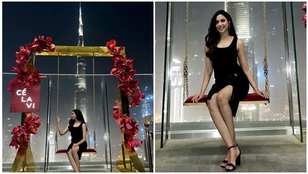 ബുർജ് ഖലീഫയ്ക്ക് മുൻപിൽ സൂപ്പർ കൂളായി ഋതു വർമയുടെ ചിത്രങ്ങൾ... വൈറൽ