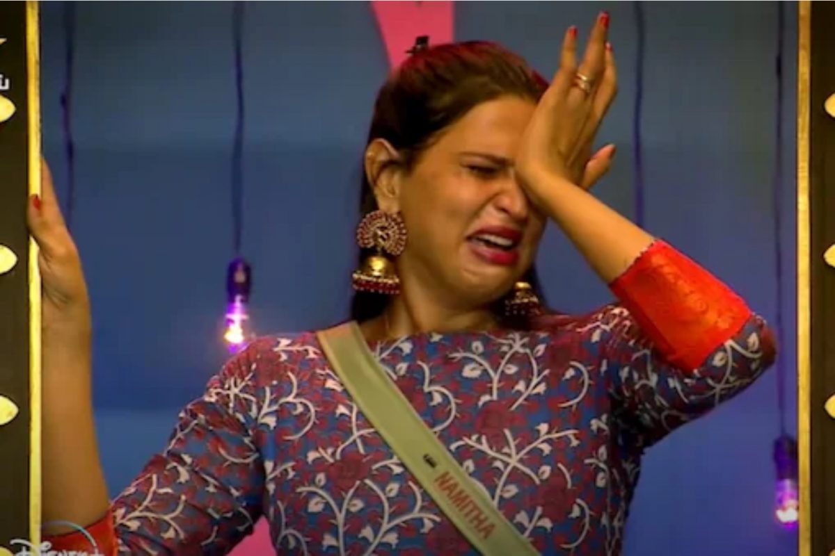ஒருவேளை இருக்குமோ?...பிக்பாஸ் சீசன் 5 வீட்டில் ரீ எண்ட்ரி கொடுக்கும் நமிதா மாரிமுத்து?.... செம எதிர்பார்பில் நமீதா ரசிகர்கள்!