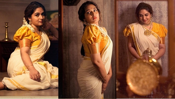 ഒരു രവിവര്‍മ്മ ചിത്രം പോലെ സുന്ദരം; പ്രയാഗ മാര്‍ട്ടിന്റെ പുതിയ ഫോട്ടോ ഷൂട്ട് വൈറലാവുന്നു