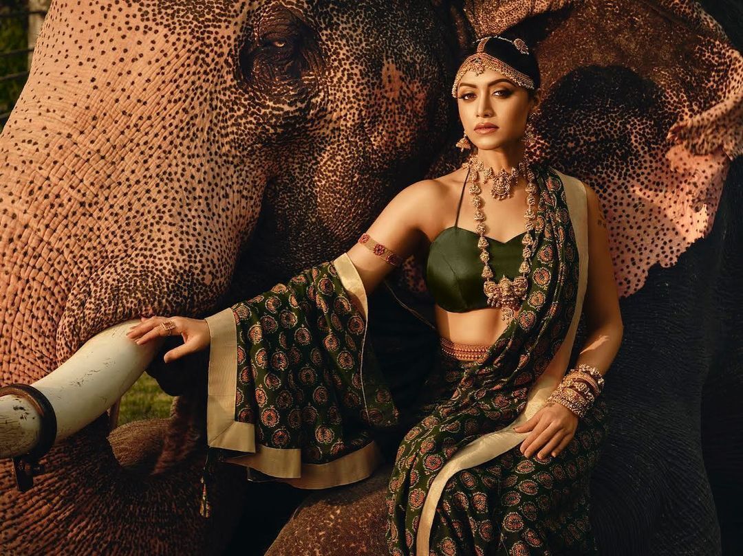  ഇതെന്തൊരു സൗന്ദര്യമാണ്..കണ്ണെടുക്കാനാകില്ല..ആനക്കൊമ്പനൊപ്പം ചേർന്ന് നിന്ന് മംമ്തയുടെ ഫോട്ടോ ഷൂട്ട്..വൈറൽ