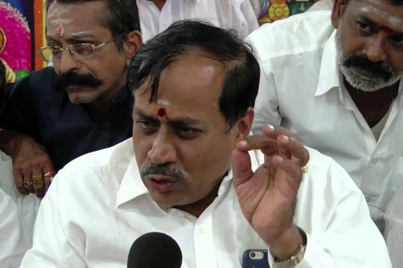 மக்கள் பணிகளில் திமுக படுதோல்வி அடைந்துள்ளது..! தர்மபுரியில் ஹெச்.ராஜா பேச்சு!