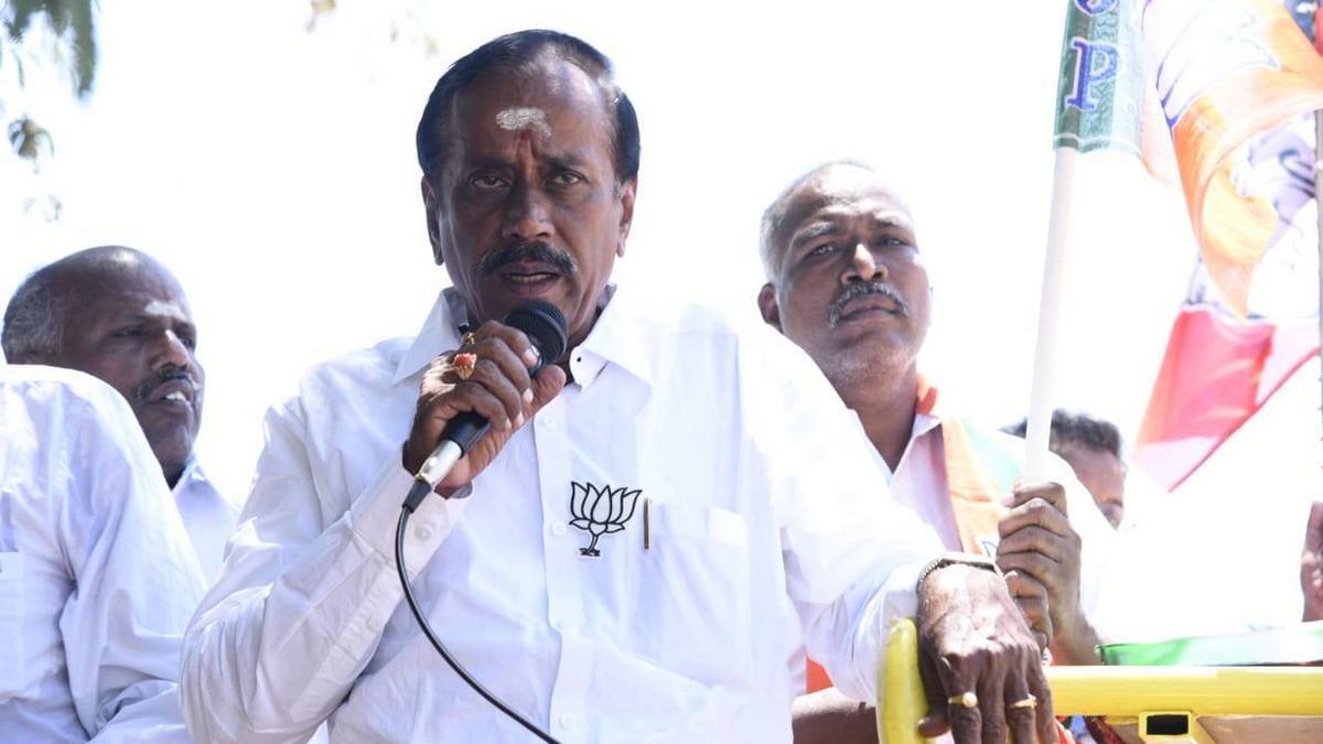 மக்கள் பணிகளில் திமுக படுதோல்வி அடைந்துள்ளது..! தர்மபுரியில் ஹெச்.ராஜா பேச்சு!