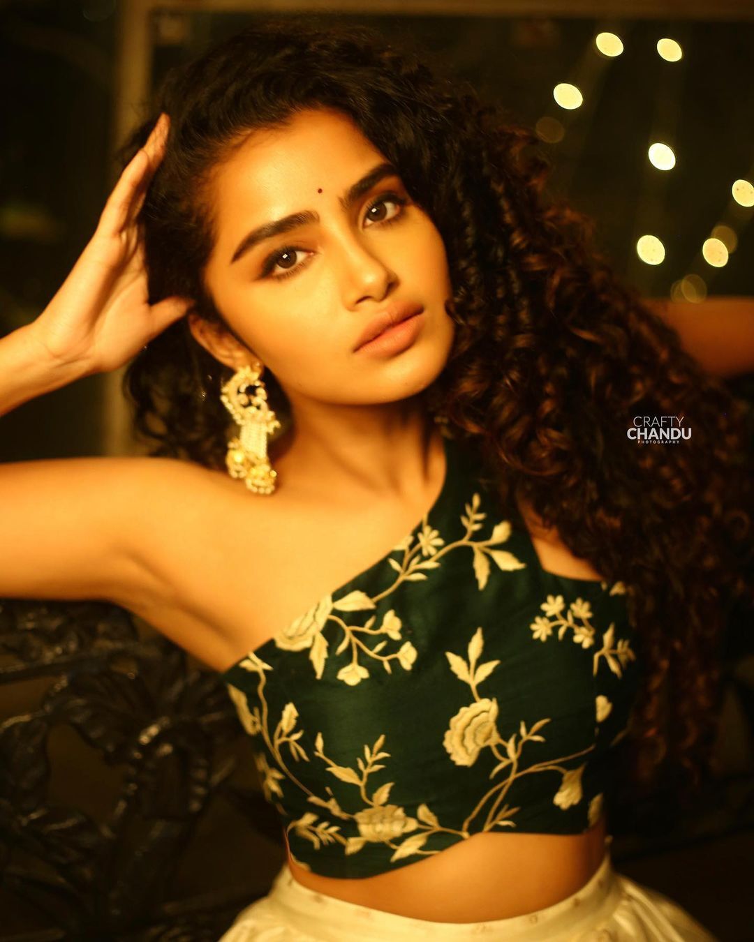 ഇത് അനുപമ സ്റ്റൈൽ.. ലൈറ്റുകൾക്ക് നടുവിൽ നടിയുടെ ദീപാവലി സ്പെഷ്യൽ ചിത്രങ്ങൾ വൈറൽ