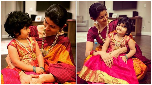 അമ്മയെ പോലെ തന്നെ സുന്ദരി; ദിവ്യ ഉണ്ണിയുടെയും മകളുടെയും ചിത്രങ്ങള്‍ ഏറ്റെടുത്ത് സോഷ്യല്‍ മീഡിയ