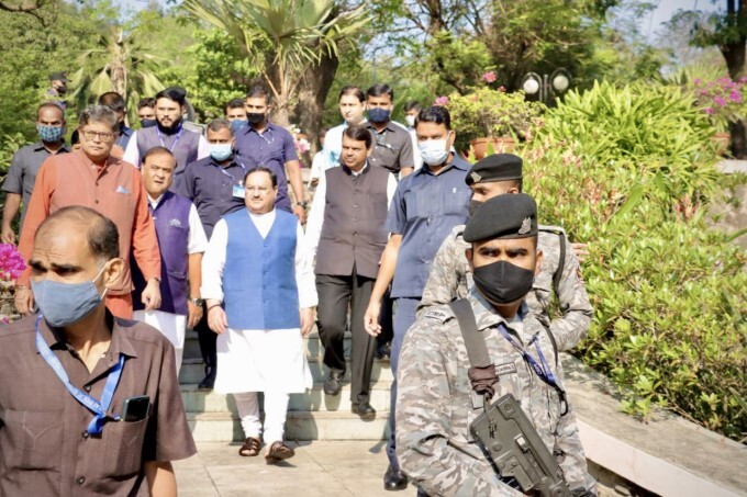 BJP National President JP Nadda Visit to Maharashtra - Oneindia