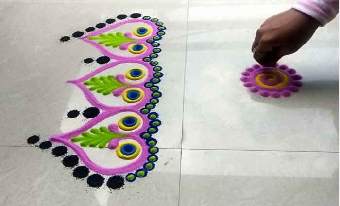 Diwali Simple Rangoli: दिवाली पर बनाएं रंगोली के ये आसान और बेहद खूबसूरत डिजाइन