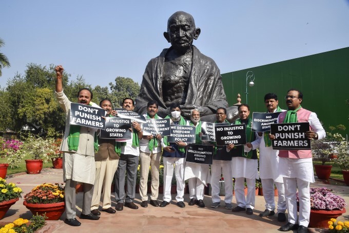 Winter Session of Parliament, in New Delhi, 2021