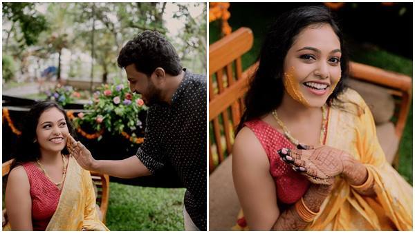 പൊളിച്ചടുക്കി റെബ്ബേക്കാ... ഹൽദിക്കിടയിലും പണികൊടുത്ത് ശ്രീജിത്ത്, വൈറൽ