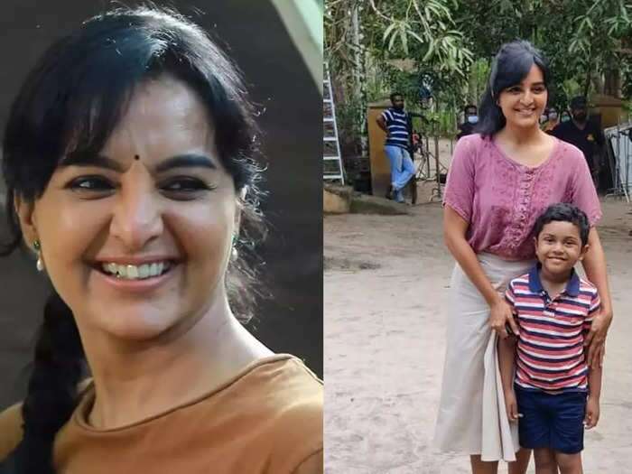 'യുവനടി ശോഭനയും' 2 വയസ്സില്‍ കാണാന്‍ കരഞ്ഞ തേജസും: താരങ്ങളെ ചേർത്ത് പിടിച്ച് മഞ്ജു വാര്യർ