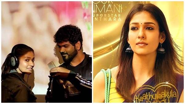 നയന്‍താരയെ പാട്ടുപാടി വരവേറ്റ് വിഘ്‌നേഷ് ശിവന്‍; എന്റെ വാക്കുകള്‍ക്ക് നീ ശബ്ദം നല്‍കുമ്പോള്‍...!!