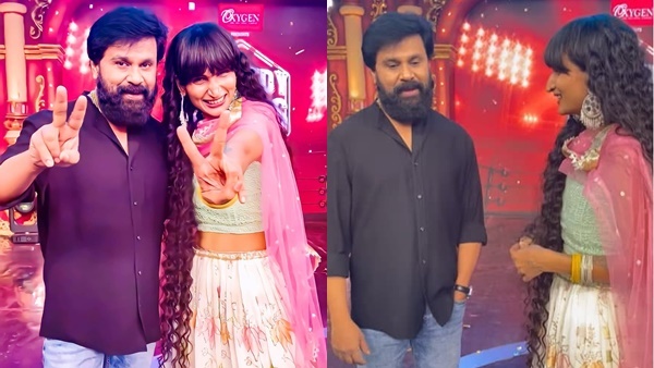 ഡിംപലിനോട് കുശലം പറഞ്ഞ് ദിലീപ്: എത്ര സിനിമകള്‍ കണ്ട് ചിരിച്ചതാണെന്ന് ഡിംപല്‍-ചിത്രങ്ങള്‍ വൈറല്‍