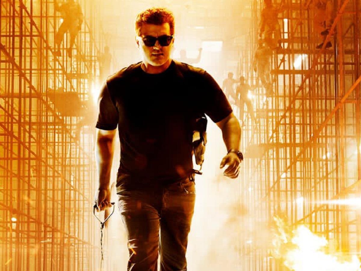 அஜித் படத்தின் பைக் ஸ்டண்ட் வைரல் புகைப்படம்...! செம கொண்டாட்டத்தில் ரசிகர்கள்! 
