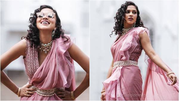 സാരി ഇങ്ങനെയും ഉടുക്കാം അല്ലേ; അമല പോളിന്റെ ഫോട്ടോഷൂട്ട് ഏറ്റെടുത്ത് സോഷ്യല്‍ മീഡിയ