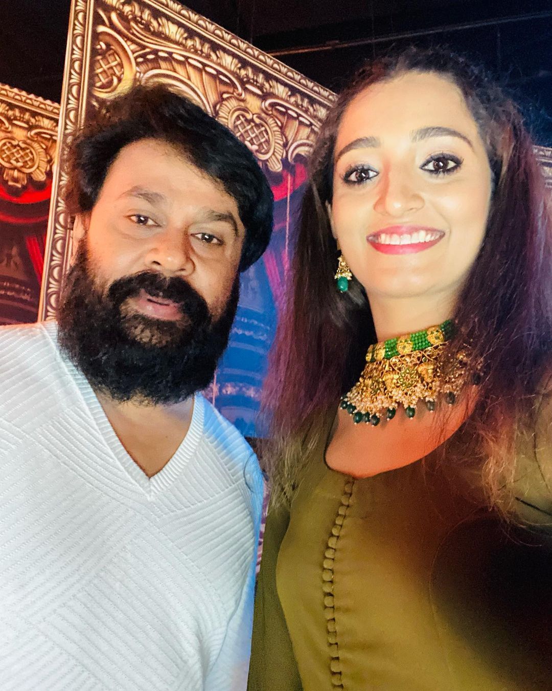 കട്ട താടിയില്‍ ദിലീപേട്ടന്‍...; പൊളി ചിത്രങ്ങള്‍ പങ്കുവച്ച് ഏഞ്ചല്‍ തോമസ്, വൈറല്‍