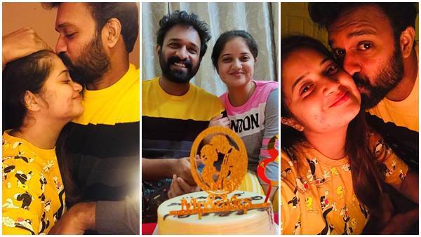 പരിധിയില്ലാതെ ചുംബിച്ച് നമുക്ക് ജീവിതം കൂടുതല്‍ സാഹസികമാക്കാം; വിവാഹ വാര്‍ഷികം ആഘോഷിച്ച് സജിനും ഷഫ്‌നയും