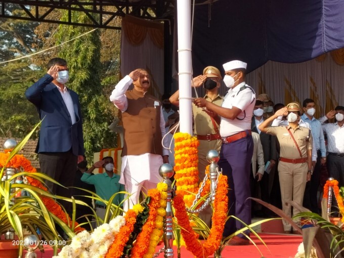 ಚಿತ್ರಗಳು: ಕರ್ನಾಟಕದಲ್ಲಿ ಸಂಭ್ರಮದ ಗಣರಾಜ್ಯೋತ್ಸವ ದಿನಾಚರಣೆ