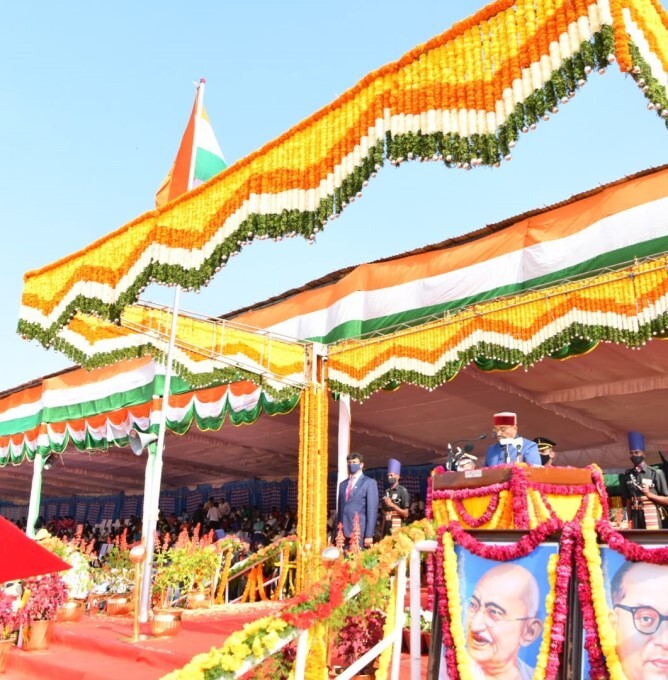 ಚಿತ್ರಗಳು: ಕರ್ನಾಟಕದಲ್ಲಿ ಸಂಭ್ರಮದ ಗಣರಾಜ್ಯೋತ್ಸವ ದಿನಾಚರಣೆ