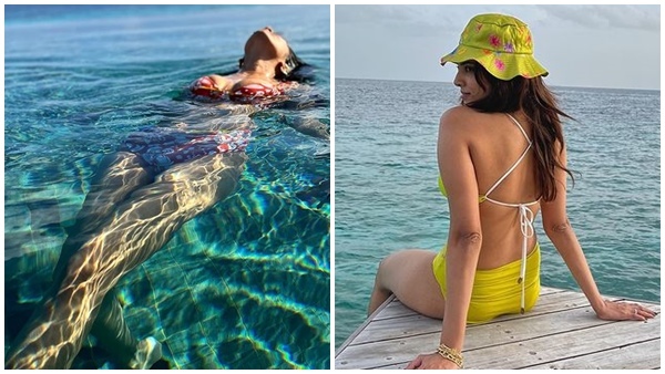 പിങ്ക് മോണോക്കിനിയില്‍ തിളങ്ങി മാളവിക മോഹനന്‍; നടിയുടെ മാലിദ്വീപ് ചിത്രങ്ങള്‍ വൈറല്‍