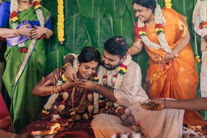 അശ്വിന്‍ ശരവണനും കാവ്യയും വിവാഹിതരായി; ചിത്രങ്ങള്‍ കാണാം