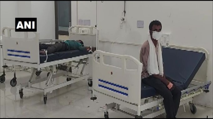 Gas leak At a company in Surat, Gujarat