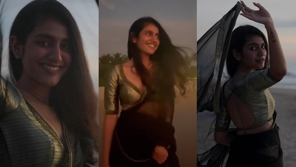 സാരിയില്‍ ഗ്ലാമറസ് സുന്ദരിയായി പ്രിയ പി വാര്യർ: വൈറലായി പുതിയ ചിത്രങ്ങള്‍