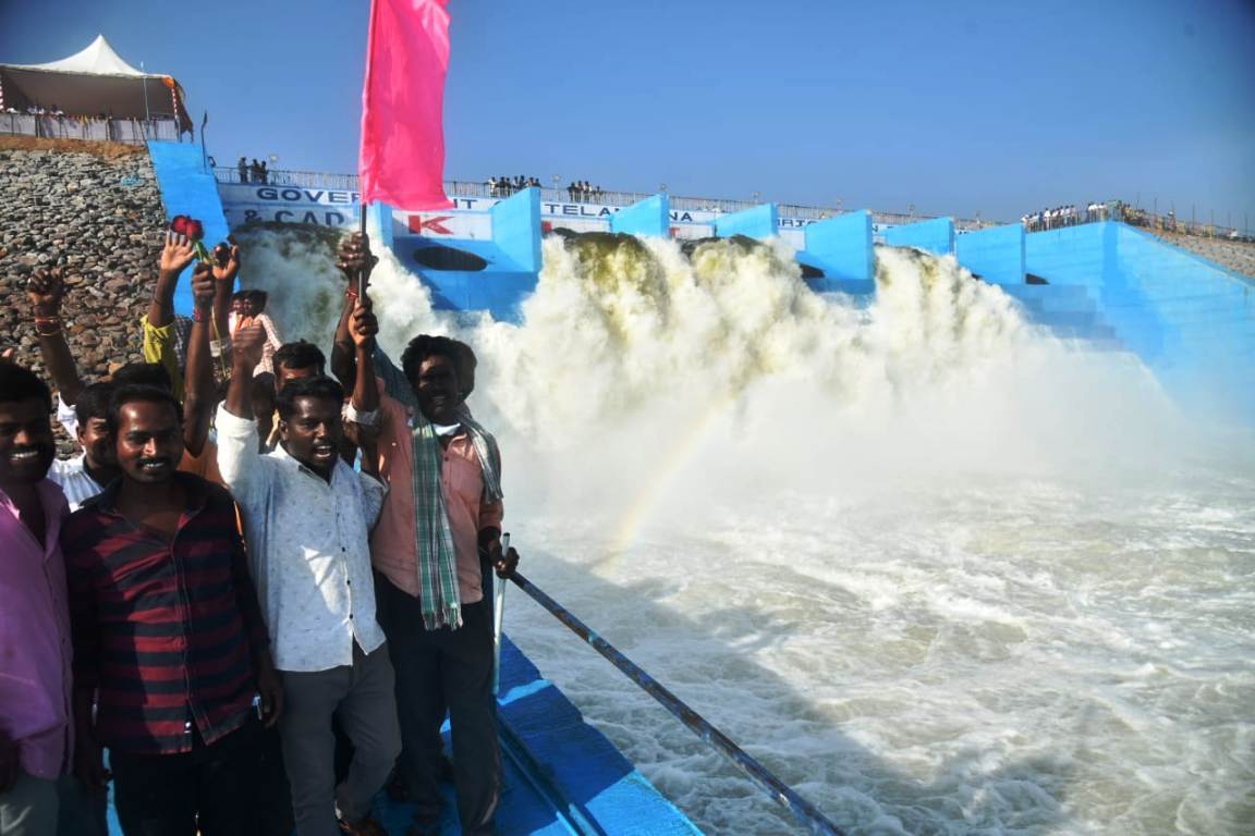 మానవ నిర్మిత అద్భుతం..మల్లన్న సాగరం (ఫొటోలు)