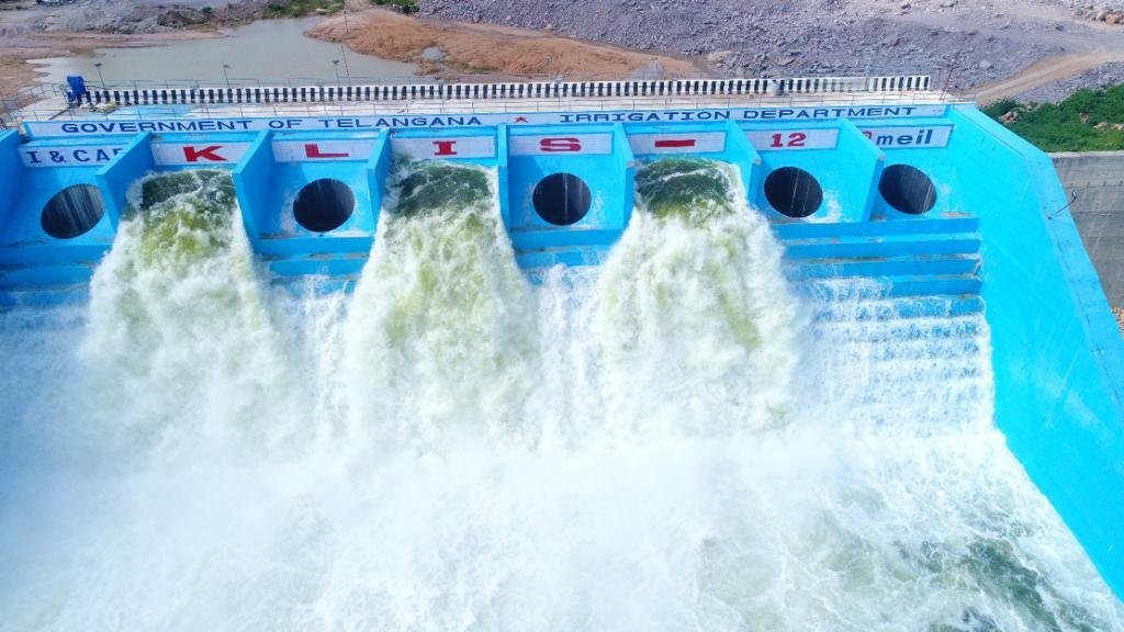 మానవ నిర్మిత అద్భుతం..మల్లన్న సాగరం (ఫొటోలు)