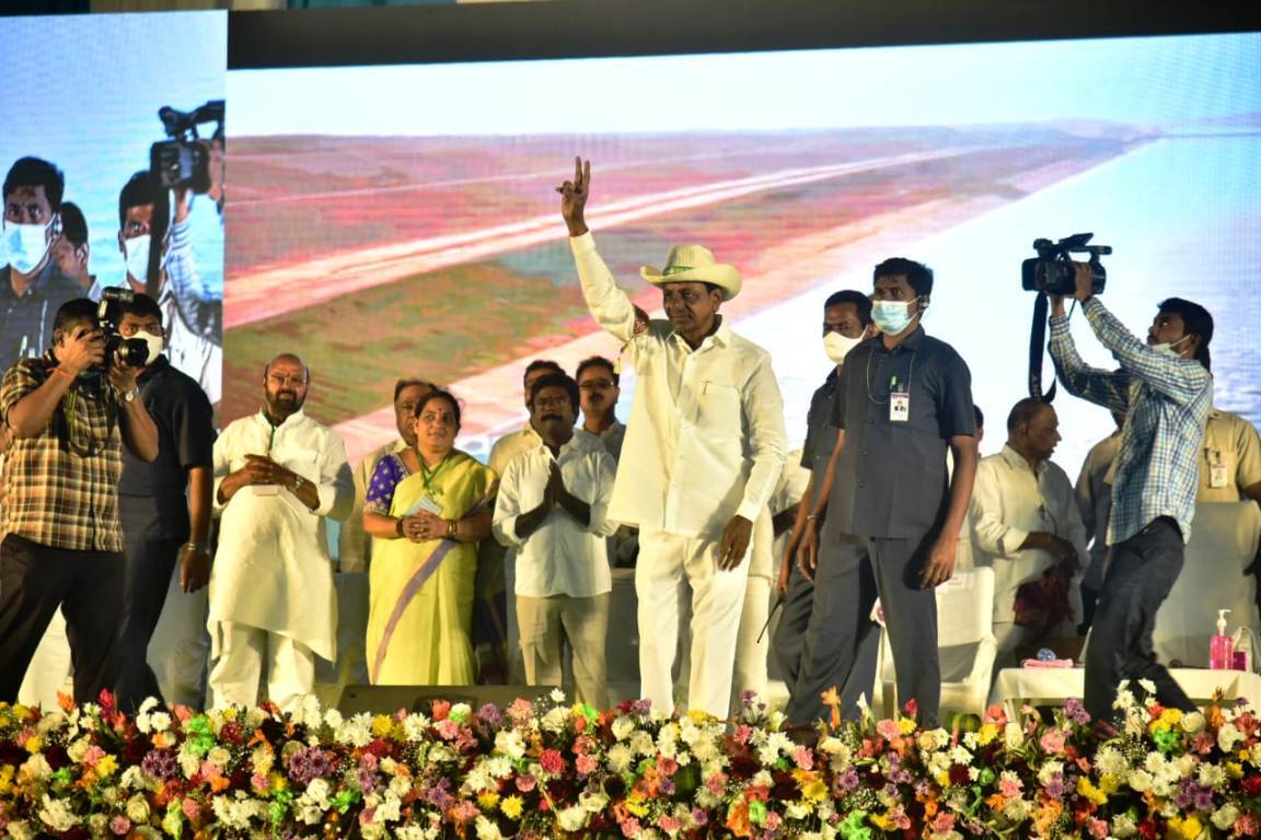 మానవ నిర్మిత అద్భుతం..మల్లన్న సాగరం (ఫొటోలు)