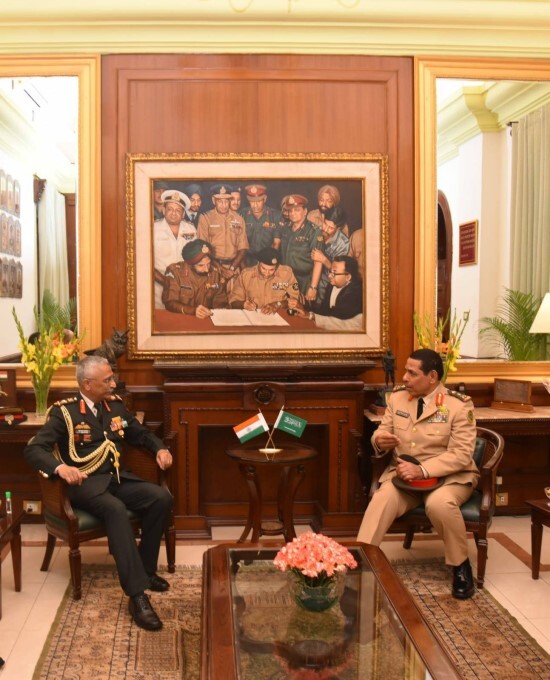 Commander of Royal Saudi Armed Forces Visit To India