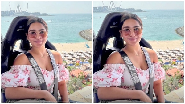  യുഎയിൽ ആകാശത്ത് വെച്ച് ഡിന്നർ.. ഹെലികോപ്റ്ററിൽ കറക്കം..പൊളിച്ചടുക്കി സാനിയ ഇയ്യപ്പൻ