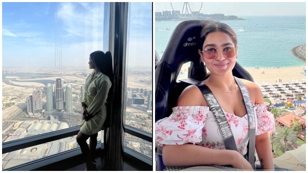  യുഎയിൽ ആകാശത്ത് വെച്ച് ഡിന്നർ.. ഹെലികോപ്റ്ററിൽ കറക്കം..പൊളിച്ചടുക്കി സാനിയ ഇയ്യപ്പൻ