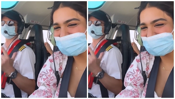  യുഎയിൽ ആകാശത്ത് വെച്ച് ഡിന്നർ.. ഹെലികോപ്റ്ററിൽ കറക്കം..പൊളിച്ചടുക്കി സാനിയ ഇയ്യപ്പൻ