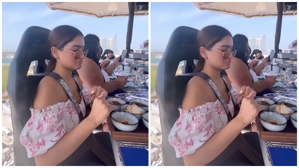  യുഎയിൽ ആകാശത്ത് വെച്ച് ഡിന്നർ.. ഹെലികോപ്റ്ററിൽ കറക്കം..പൊളിച്ചടുക്കി സാനിയ ഇയ്യപ്പൻ