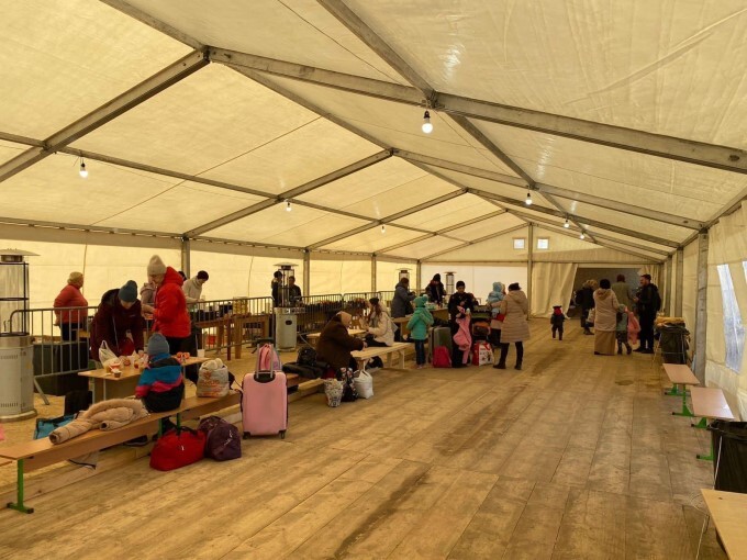 Russia-Ukraine Conflict: People Cross borders from Ukraine, 19/03/2022