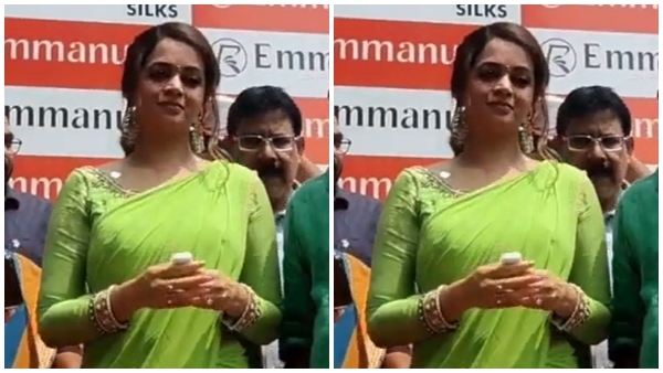  'എന്തൊരു ലുക്കാണിത് ഭാവന, എന്തൊരു എനർജിയാണ്';കുസൃതി ചിരിയുമായി നൃത്തം വെച്ച് നടി..വൈറൽ 