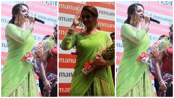  'എന്തൊരു ലുക്കാണിത് ഭാവന, എന്തൊരു എനർജിയാണ്';കുസൃതി ചിരിയുമായി നൃത്തം വെച്ച് നടി..വൈറൽ 