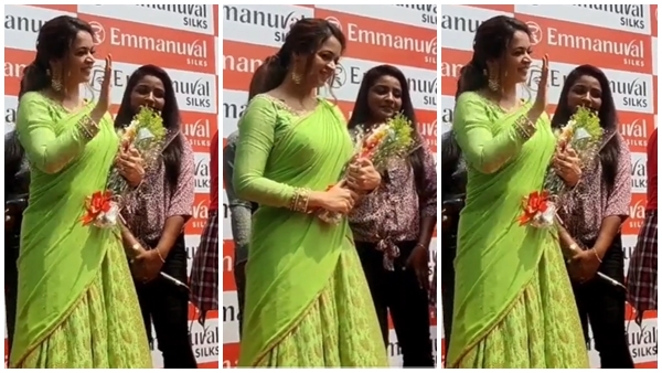 'എന്തൊരു ലുക്കാണിത് ഭാവന, എന്തൊരു എനർജിയാണ്';കുസൃതി ചിരിയുമായി നൃത്തം വെച്ച് നടി..വൈറൽ 