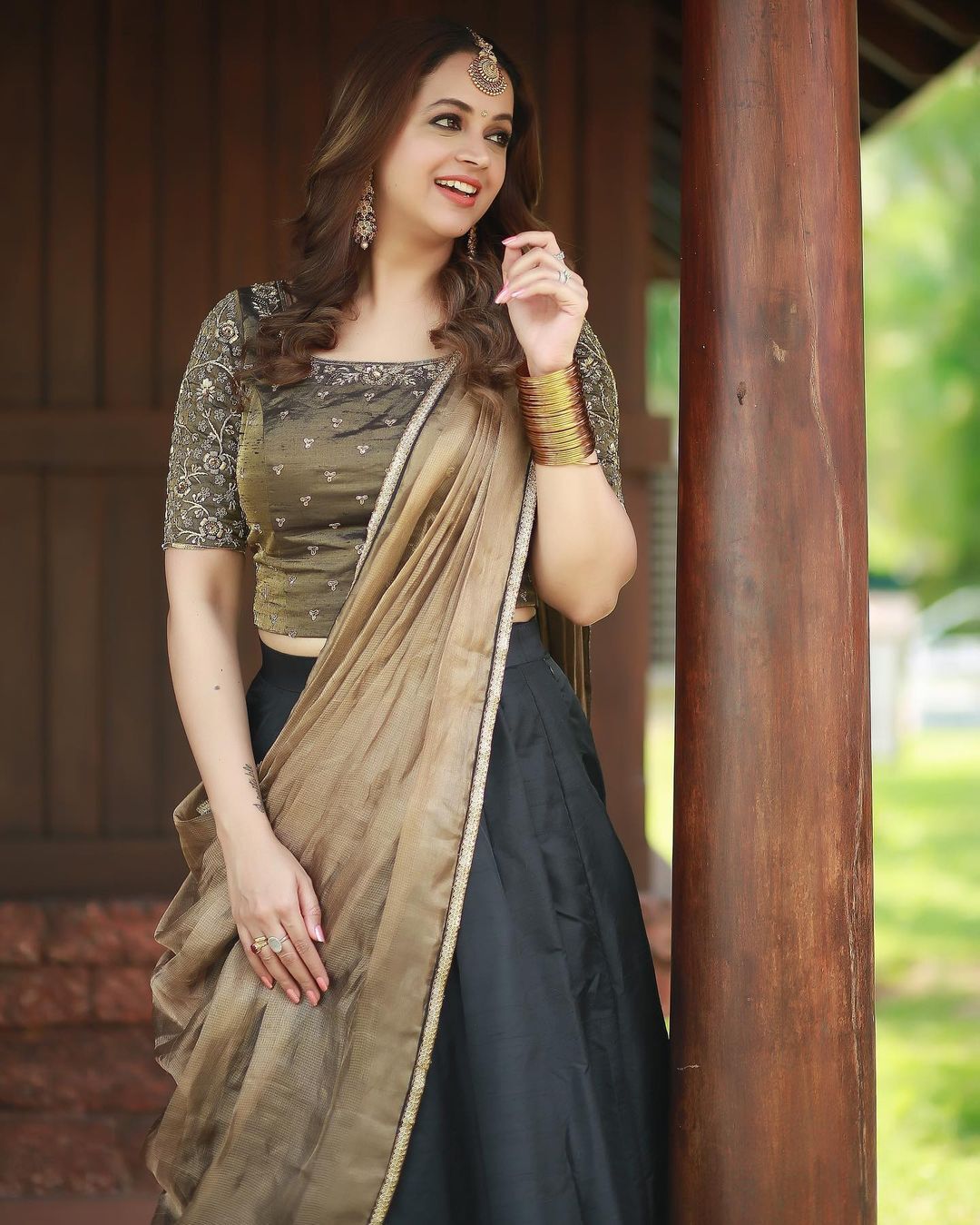  വിഷു കസവല്ല..ഇത് ഭാവന സ്റ്റൈൽ..വൈറലായി നടിയുടെ വിഷു ചിത്രങ്ങൾ 