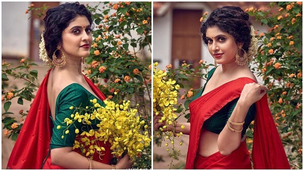 ചുവന്ന സാരിയില്‍ രസ്‌ന പവിത്രന്‍, മനം നിറയെ മധുര സ്മൃതി വിഷു ആശംസകളും, കാണാം ചിത്രങ്ങൾ 