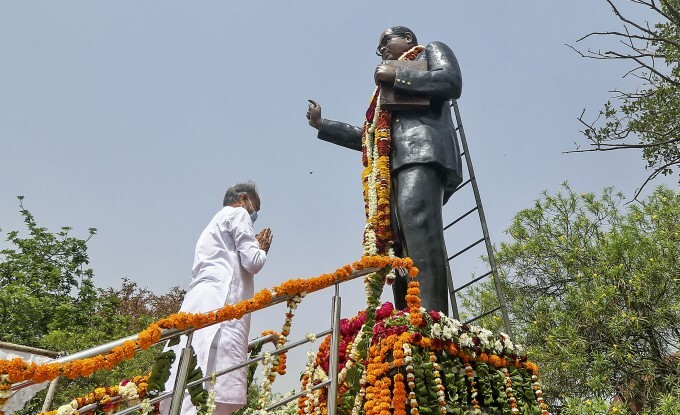 Leaders pays tribute to Dr BR Ambedkar birth anniversary Across India ...